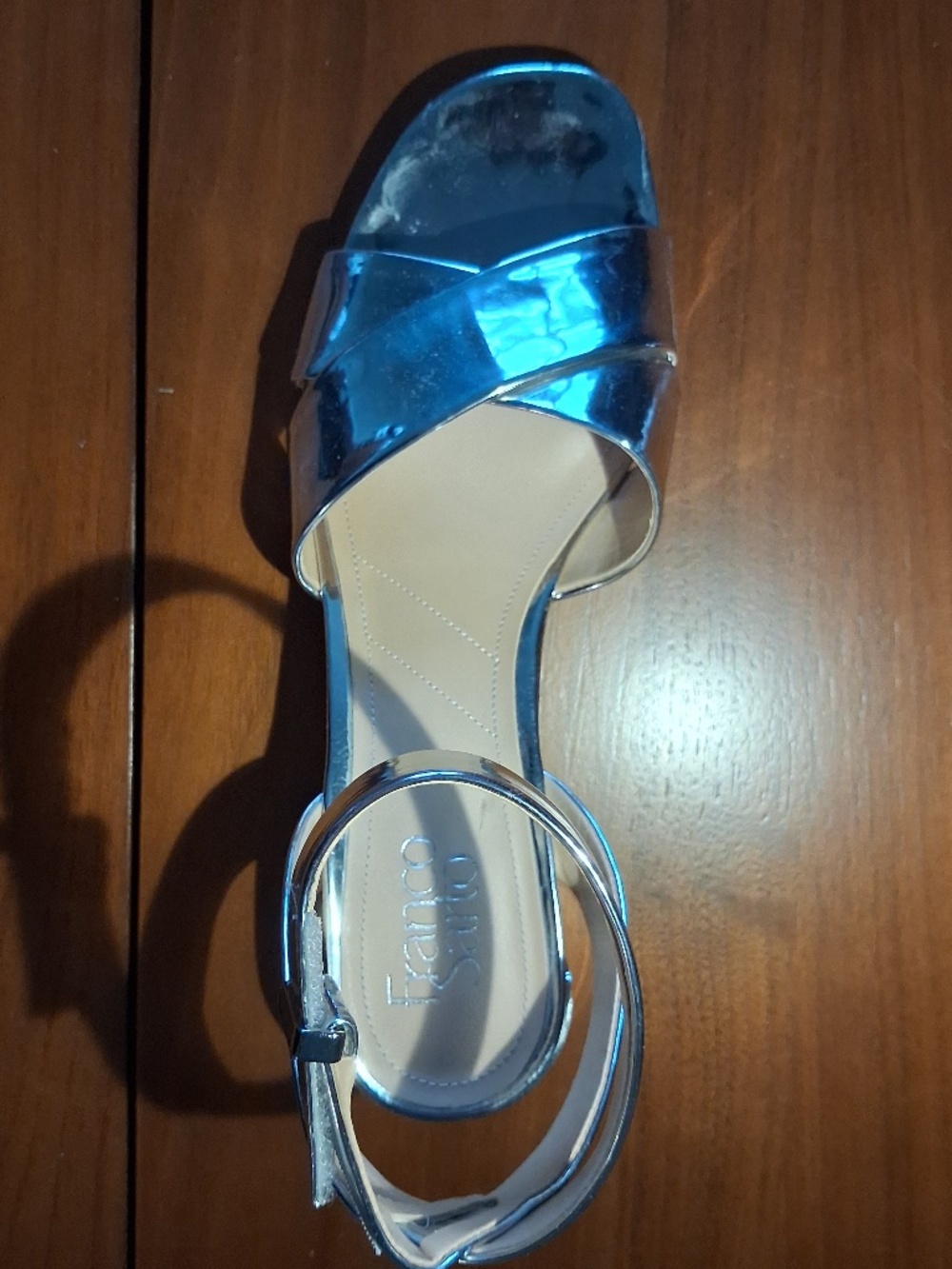 Cross band dress sandal